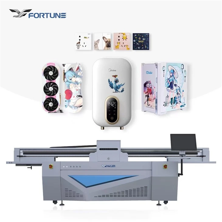 Ricoh Gen6 Head Uv Flatbed Printer 2513 For Glass Printing